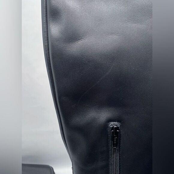 Gia Borghini Texan Leather Platform Knee-High Boots size 40 - Picture 9 of 13